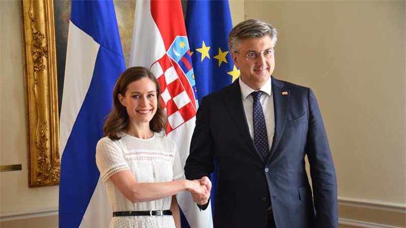 Hrvatska podržava članstvo Finske u NATO-u 
